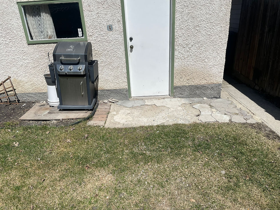 Walkway and Patio Install