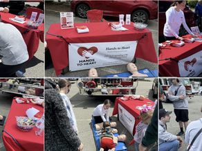 Hands to Heart Expands CPR Education at Ringwood Volunteer Day