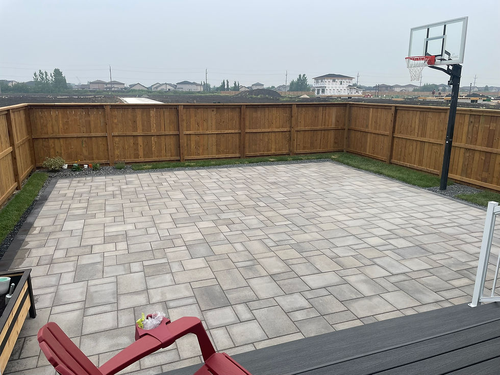 Patio Install