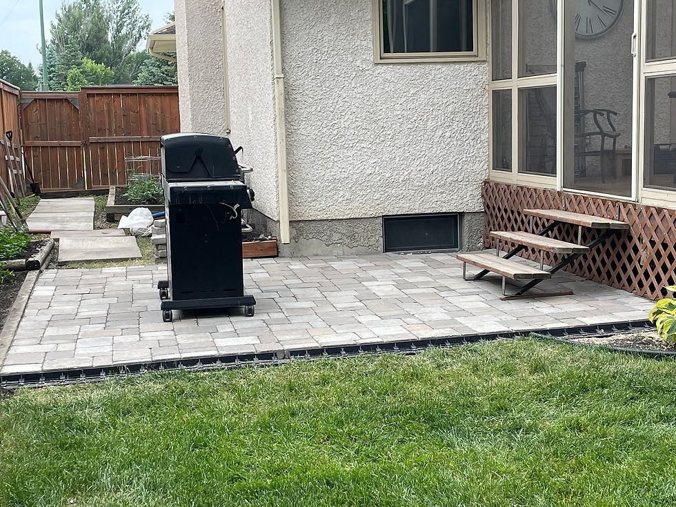 Driveway Extension and Patio