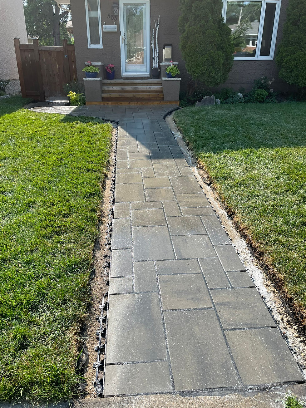 Walkway Install