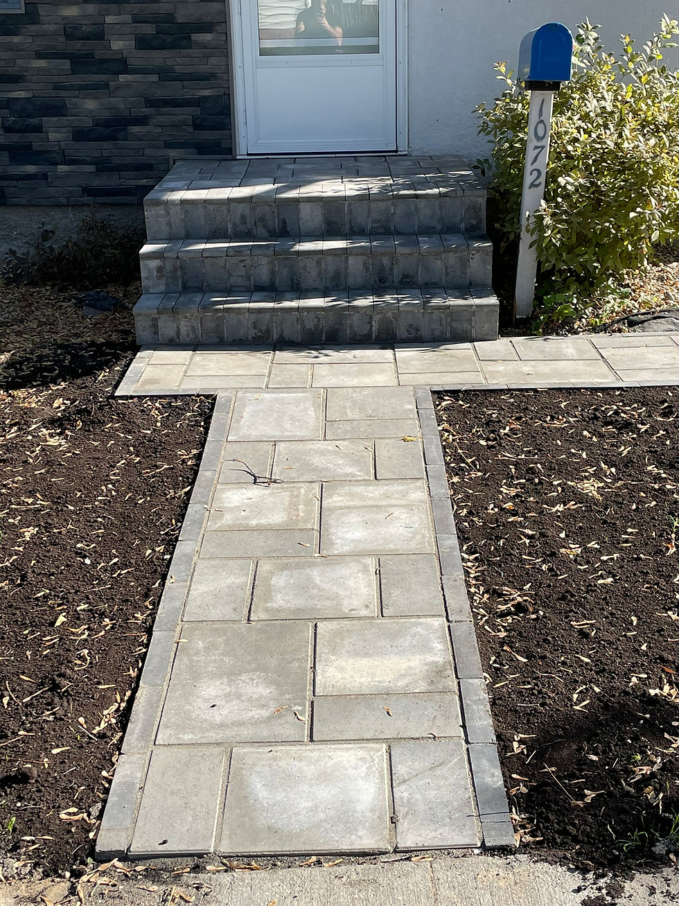 Walkway Install