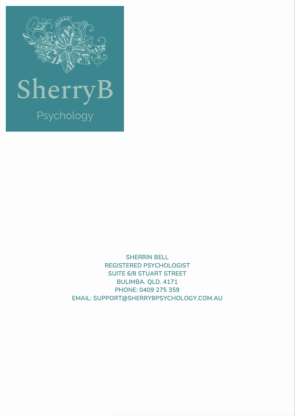 Thumbnail: Contact details SherryB