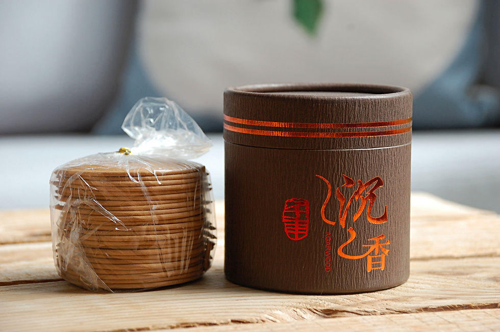 Thumbnail: Traditional round Chinese incense sticks - large