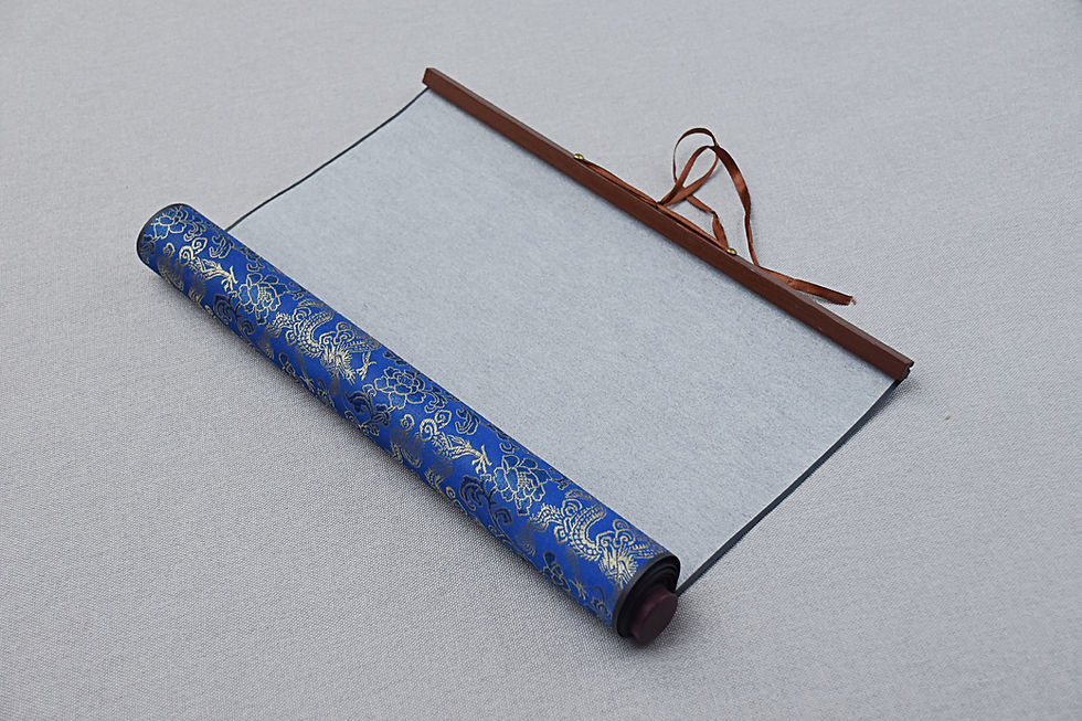 Thumbnail: PREMIUM Chinese calligraphy exercise sheet, blue PLAIN