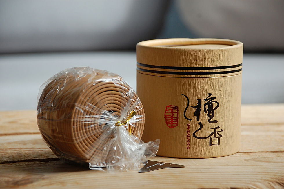 Thumbnail: Traditional round Chinese incense sticks - large