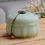 Thumbnail: Ceramic Chinese tea jars "Lotus Flower" - Gift set