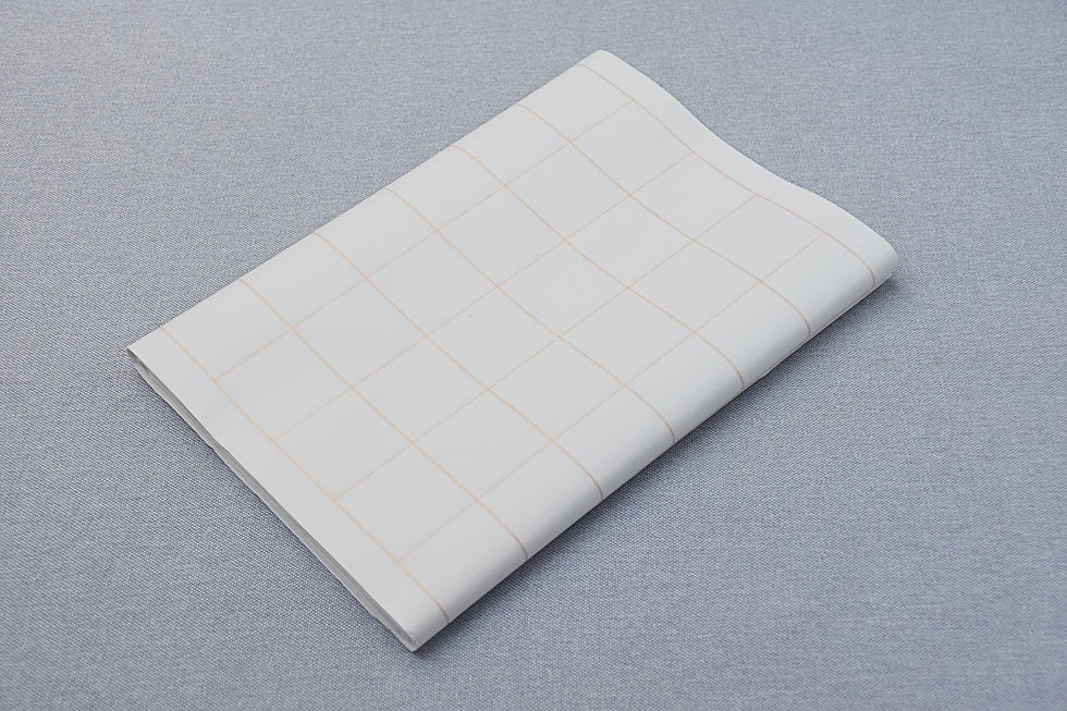 Thumbnail: Paper with a large golden grid for practicing chinese calligraphy 5 cm x 5 cm