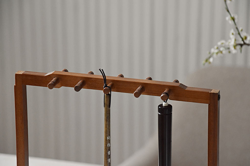 Thumbnail: Brush hanger with storage space MOSO BAMBOO