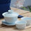 Thumbnail: PREMIUM Japanese gaiwan set and 2 cups in a bento case