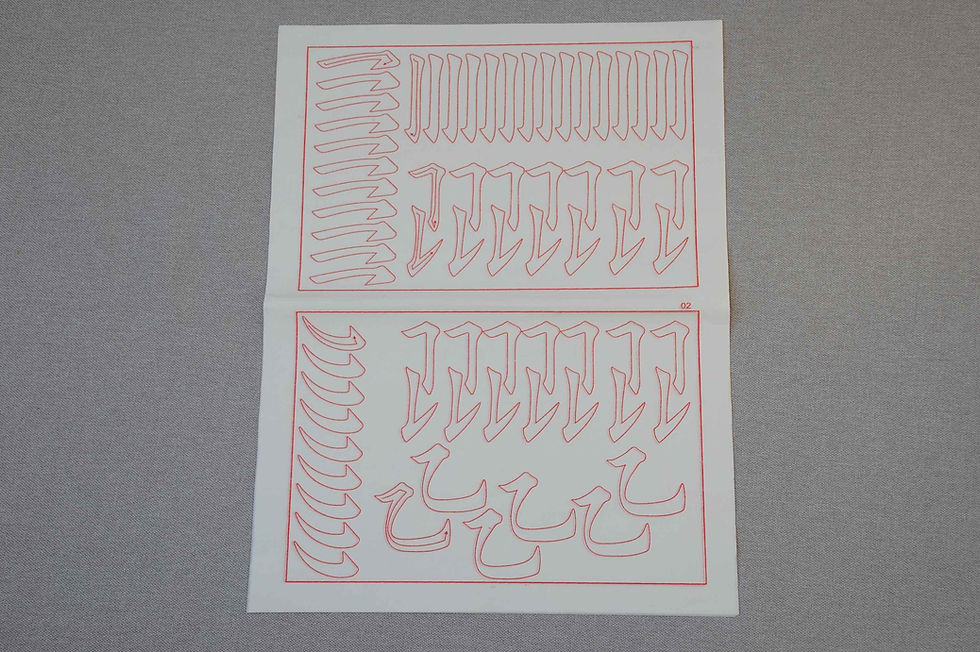 Thumbnail: Rice paper for practicing Chinese calligraphy strokes 