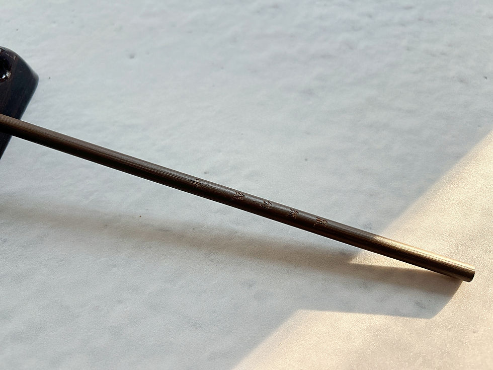 Thumbnail: Tiny dark brown detail brush RAT WHISKERS