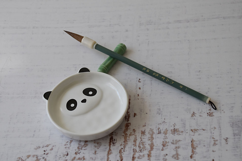 Miniatura: Kolekcjonerski zestaw do kaligrafii w pudełku PANDA