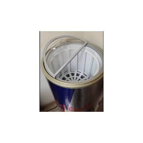 Red Bull Mini Fridge – 42” Rolling Beverage Cooler | Branded Drink Refrigerator