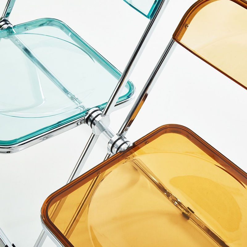 縮圖：Modern Acrylic Folding Chairs