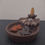 Thumbnail: Ceramic Backflow Incense Burner with a box Incense Cones Free