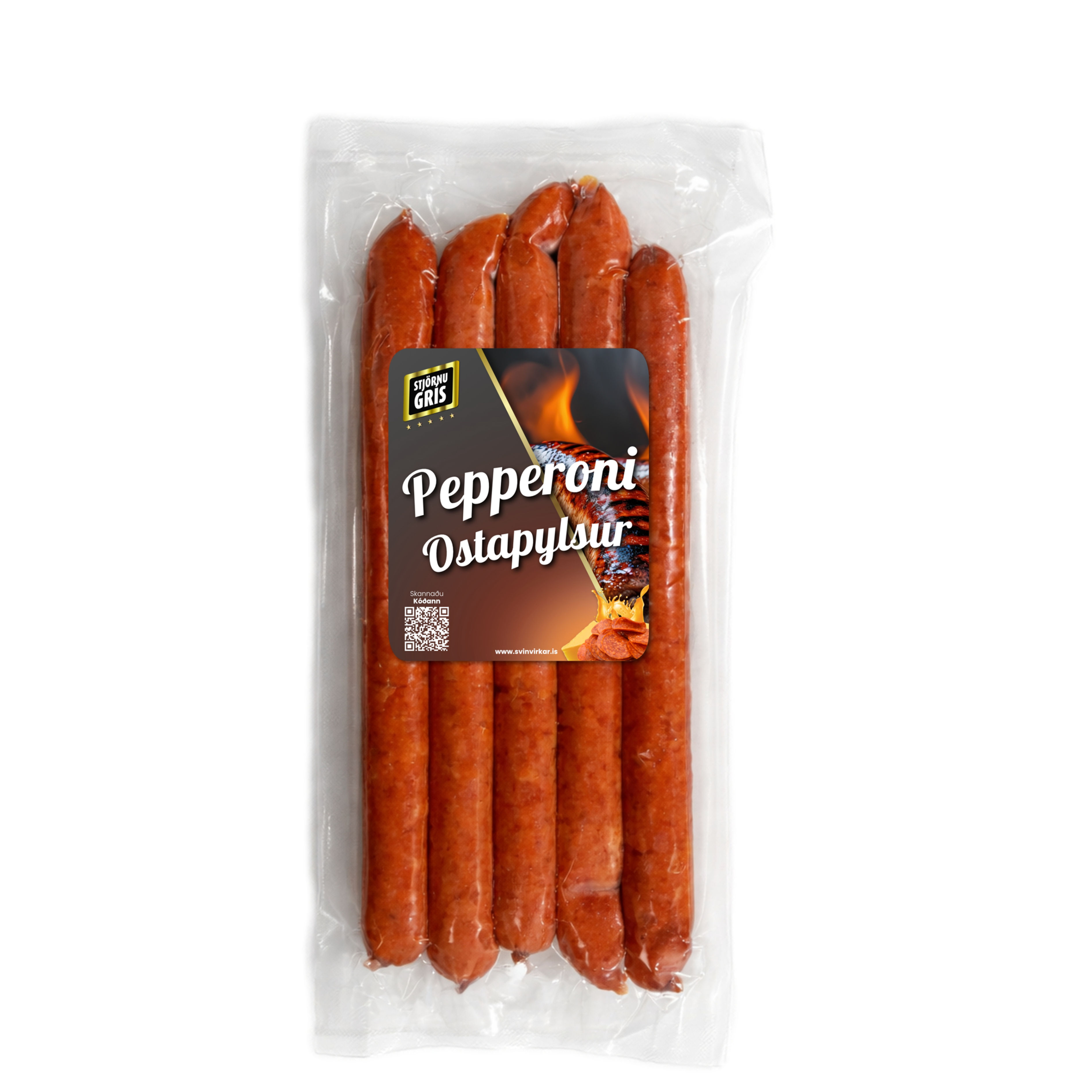 Pepperoni ostapylsa