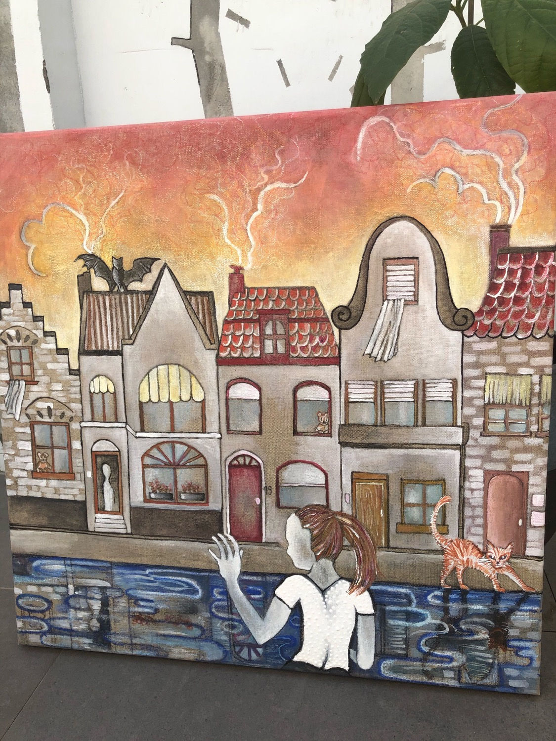 Village in lock down