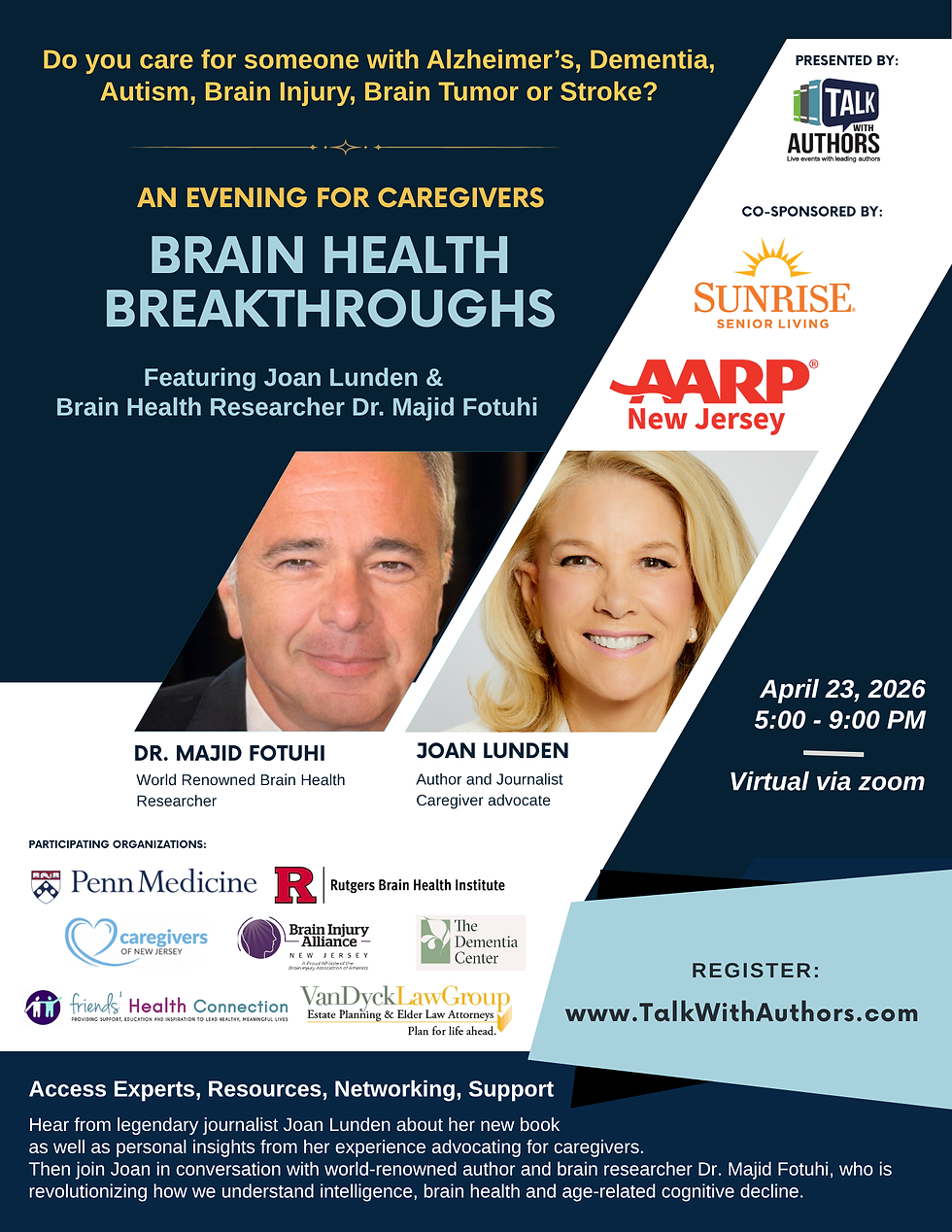 An Online Evening for Caregivers: Brain Health Breakthroughs