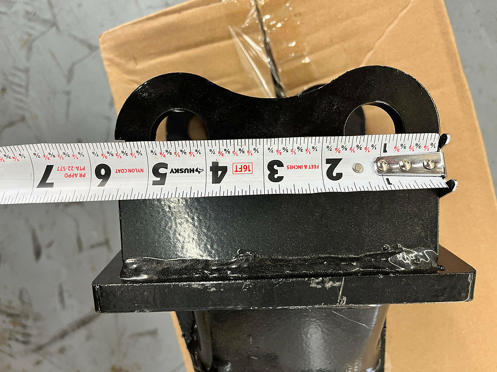 Thumbnail: Ripper Attachment for 1-2 Ton Mini Excavators | 12EX-STQ