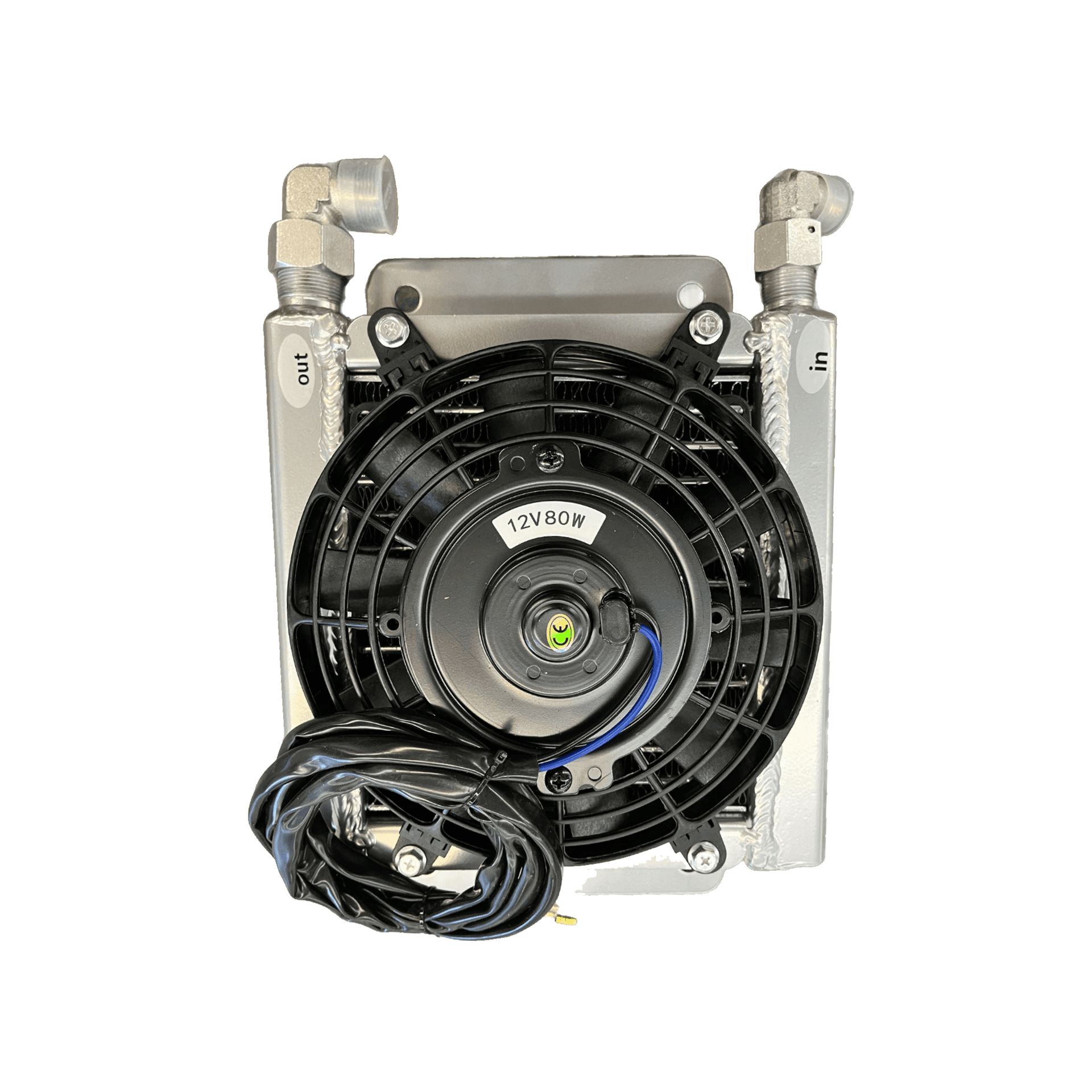 Hydraulic Oil Cooler Radiator Plus Fan For Mini Excavators | H12-QH12SRQ