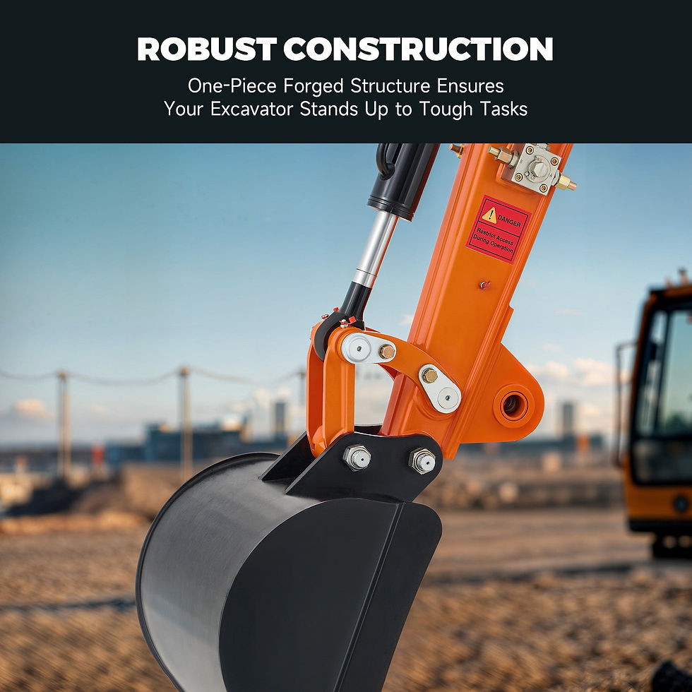 Thumbnail: AX-17 | 23 HP B&S Engine 1.6 Ton Mini Excavator with Swing Boom