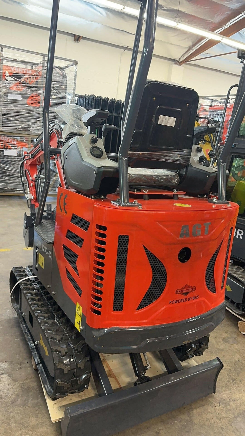 Thumbnail: 1 Ton, Upgraded Mini Excavator w/ Pilot Control | DM12X-C