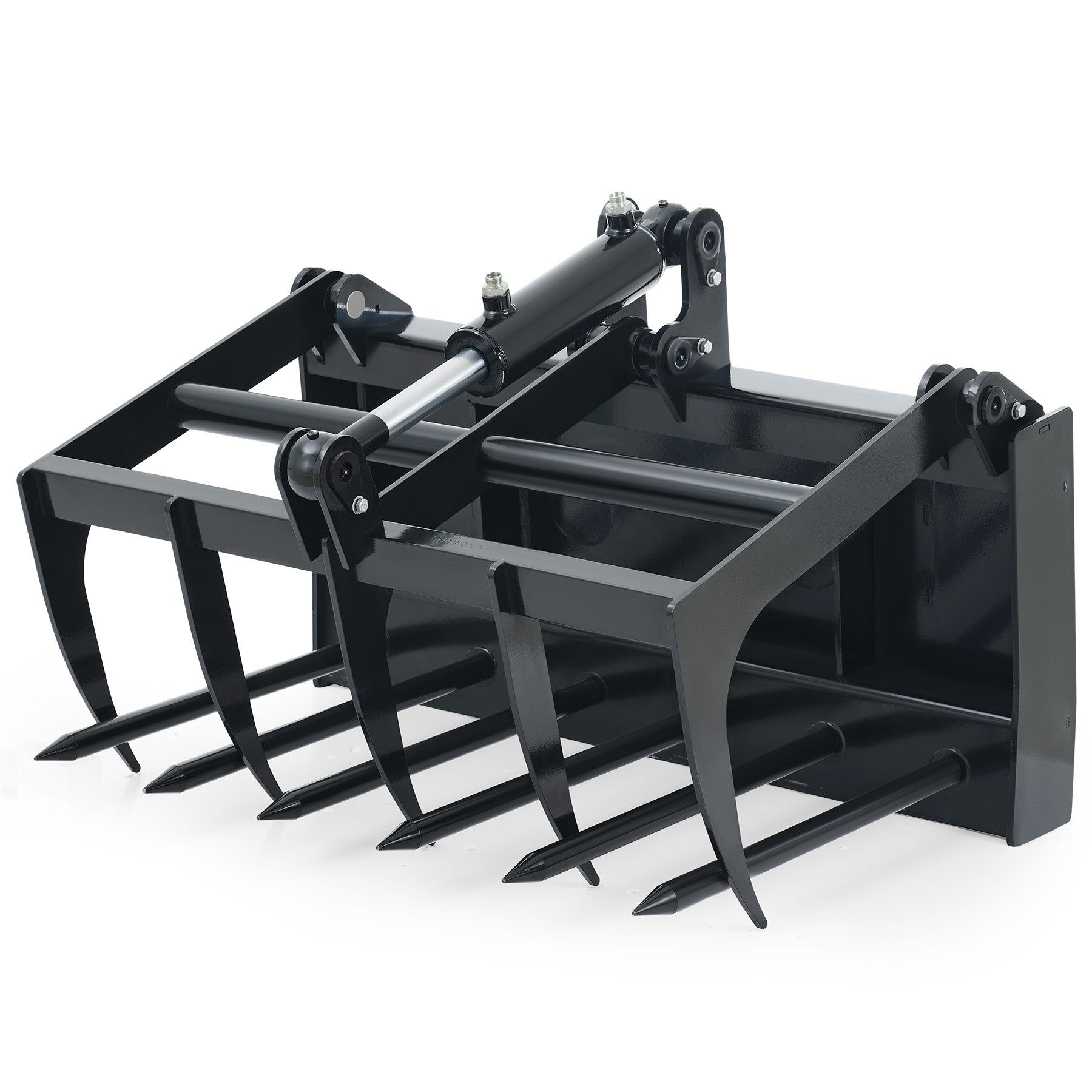 38" Hydraulic Root Grapple Attachment For Mini Skid Steer Loader