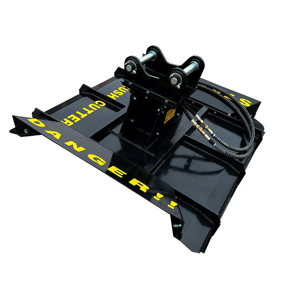 Thumbnail: 54" Mini Excavator Brush Cutter 3 to 8-Ton Carrier, 16-21 GPM | EXRC54