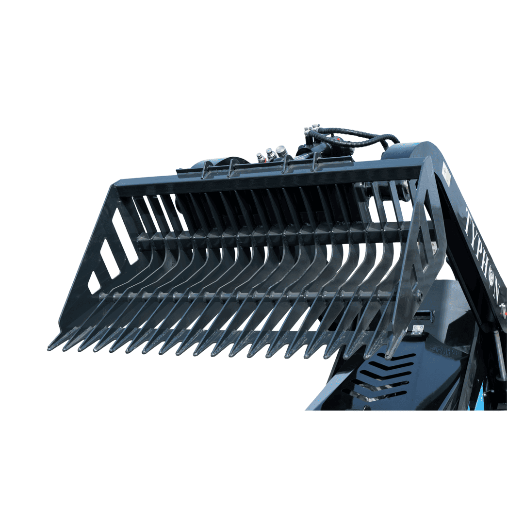 Landscaping Skeleton Rock Bucket for TYPHON STOMP X1300 & STOMP 509 Mini Skid
