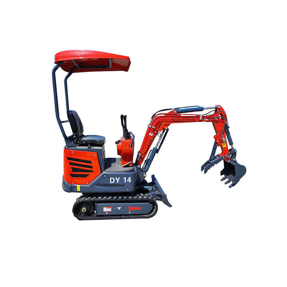 1.4 Ton Mini Excavator, Gasoline Engine (B&S), Gas w/ Upgraded Hydraulic System