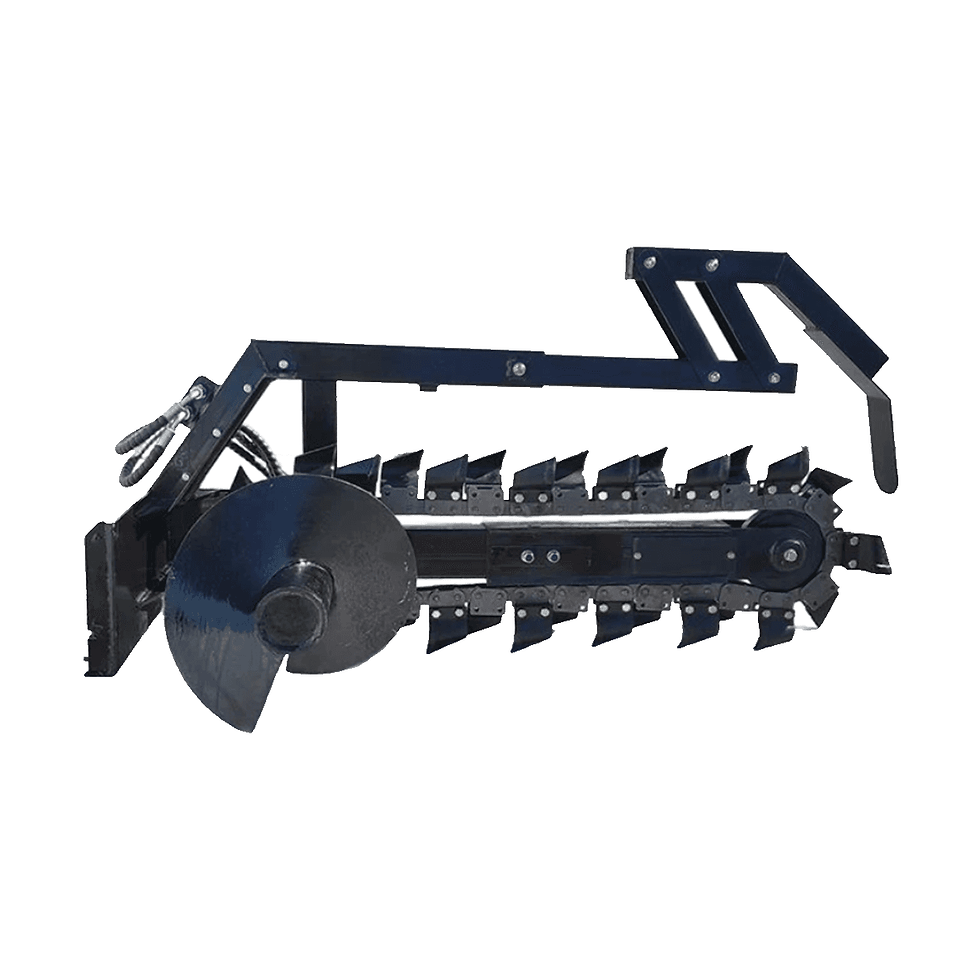 Continuous Trencher Attachment for Mini Skid Steer Loaders | M-CT
