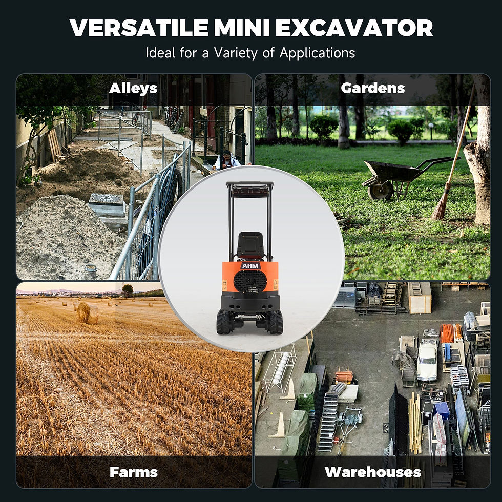 Thumbnail: AX-12B | 13.5 HP B&S Engine Mini Excavator
