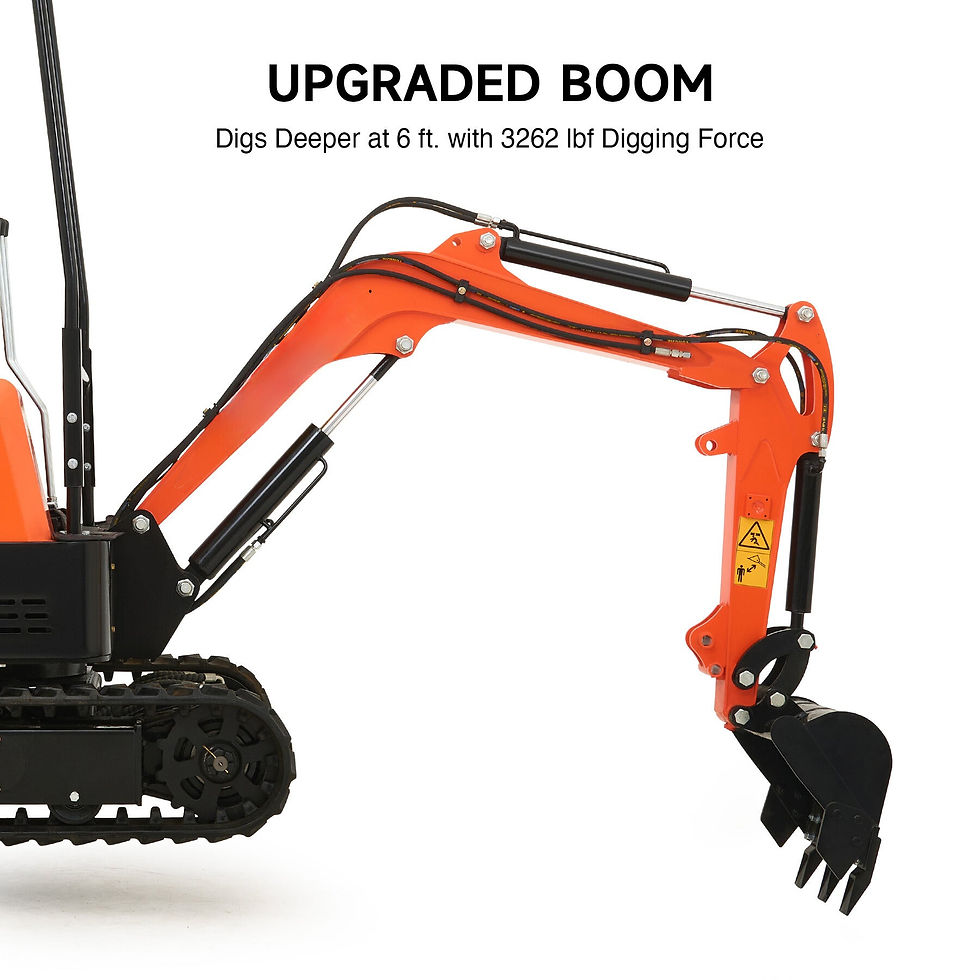 Thumbnail: AX-16 | 23 HP 1.3 Ton B&S Engine Mini Excavator
