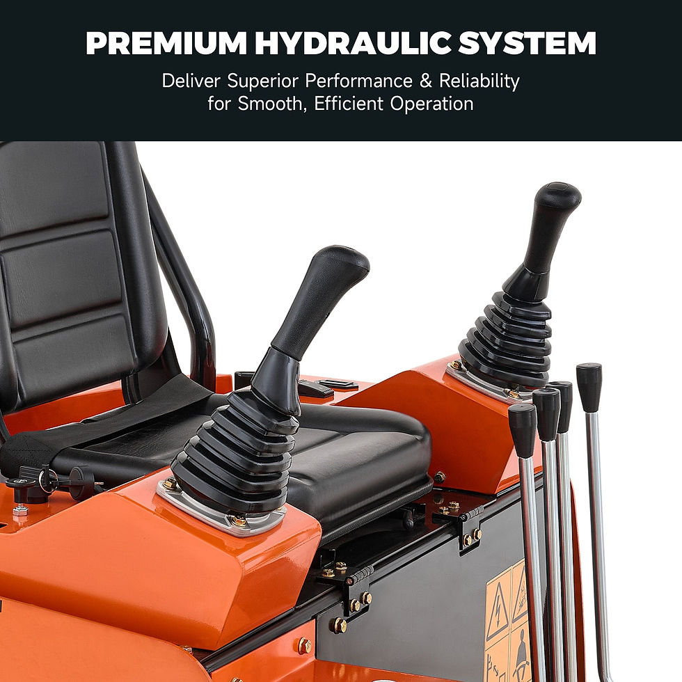 Thumbnail: AX-16 | 23 HP 1.3 Ton B&S Engine Mini Excavator