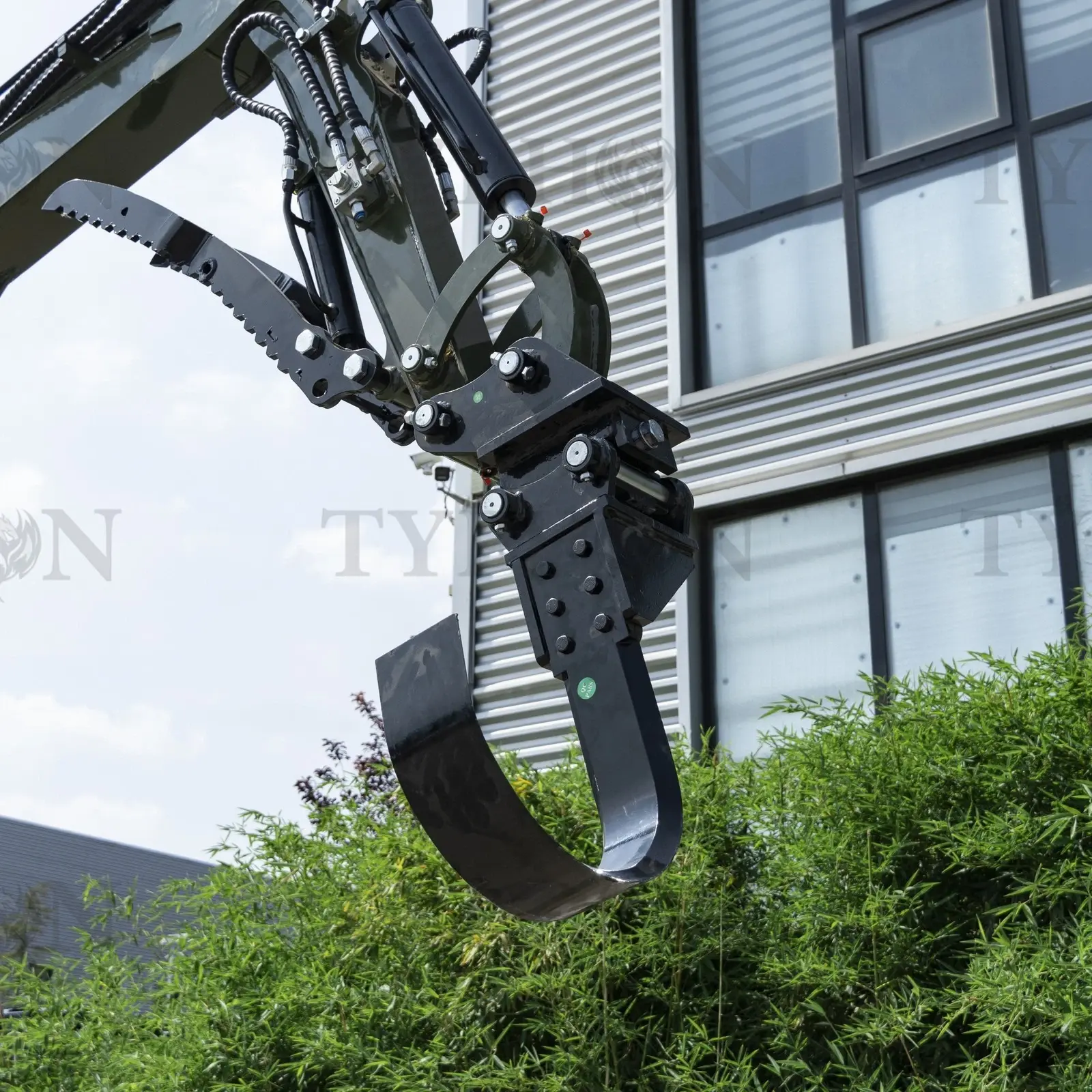 Tree Digging Blade Attachment Root Cutting Digging Blade For 2-3 ton Excavator