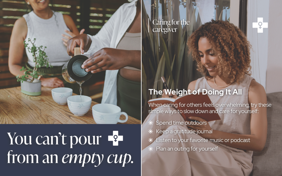 Carousel Social Post, National Stress Awareness Day 