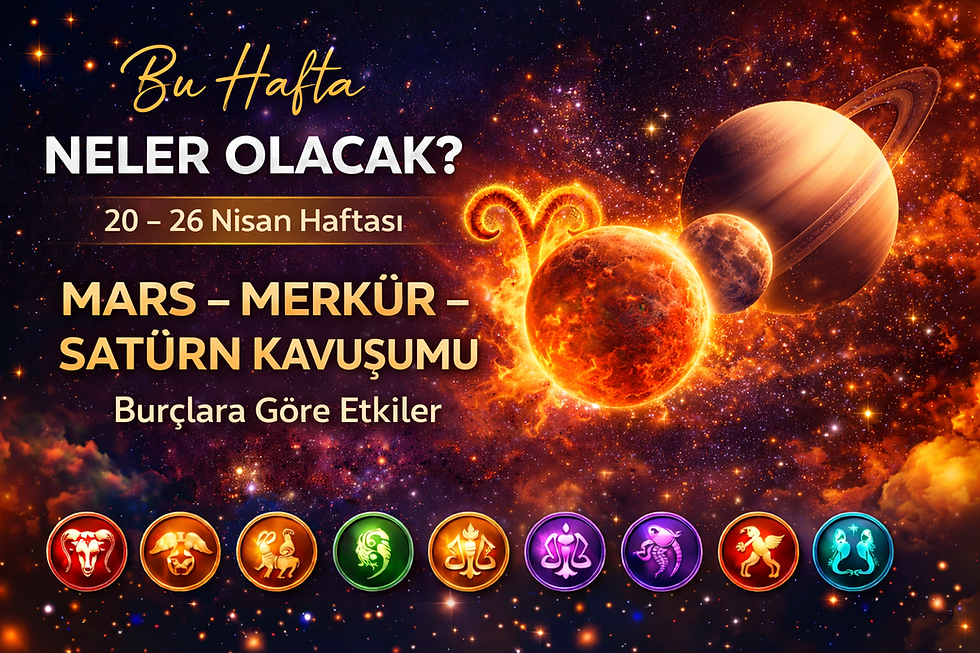20 Nisan Haftası Astroloji Gündemi
