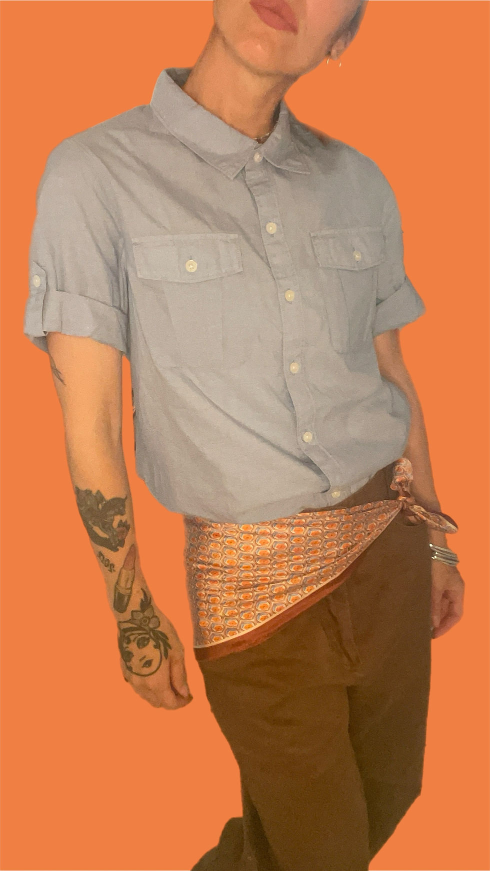 Miniatura: Camicia azzurra Patagonia