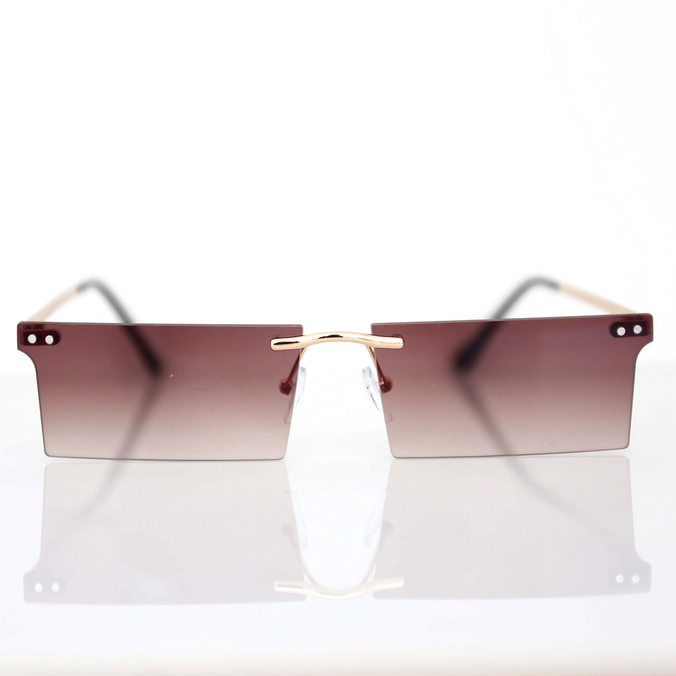 Miniature : lunette de soleil rectangle sans monture Abidjan