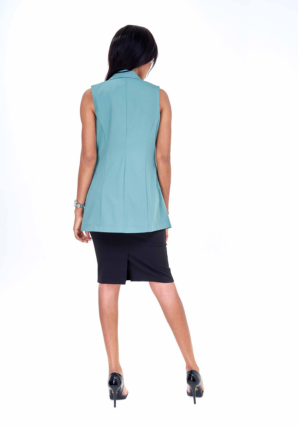 Miniature : BLAZER FEMME SANS MANCHE