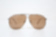 Lunettes de soleil Aviator fond marron à Abidjan