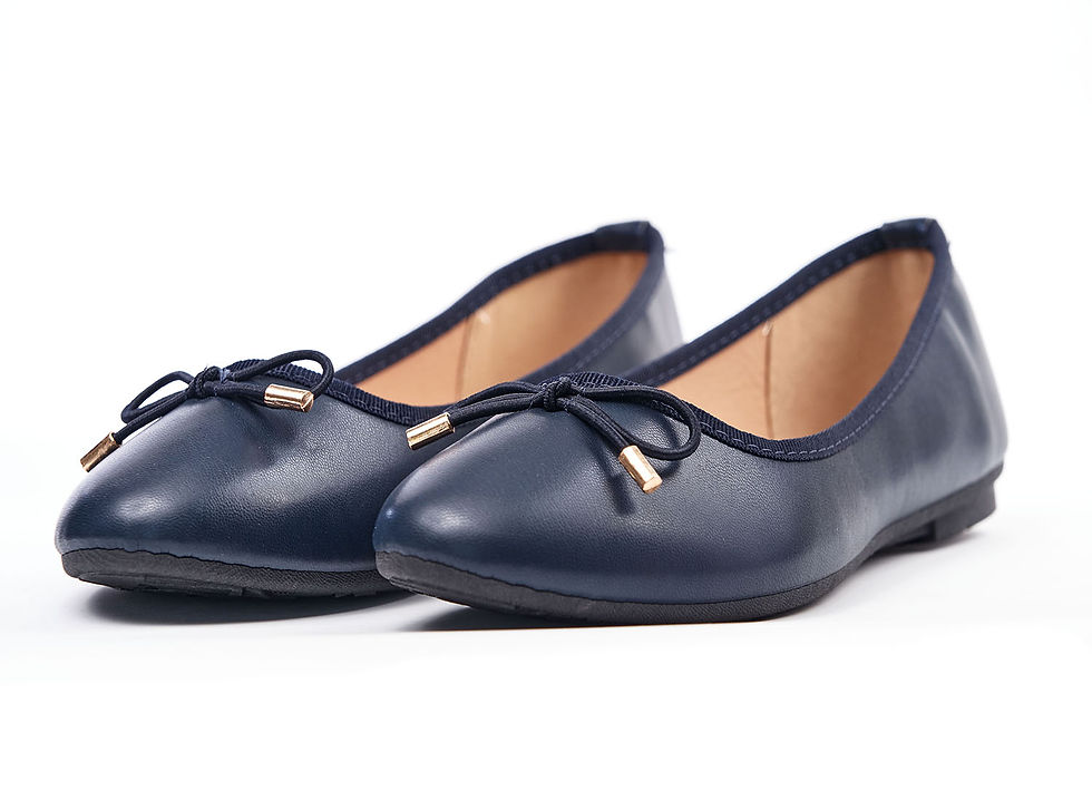 Miniature : Ballerines matte femme Bleue à nœuds à Abidjan