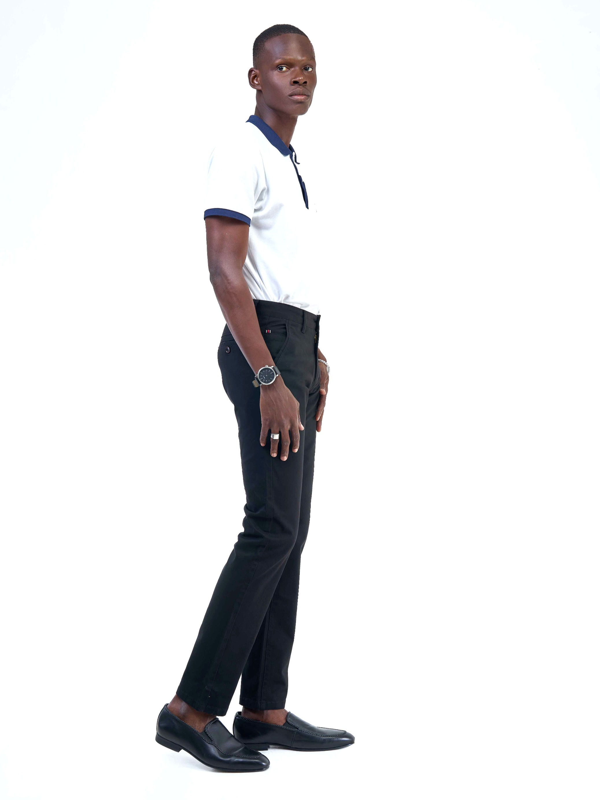 Pantalon dockers noir Abidjan Maison Korimé