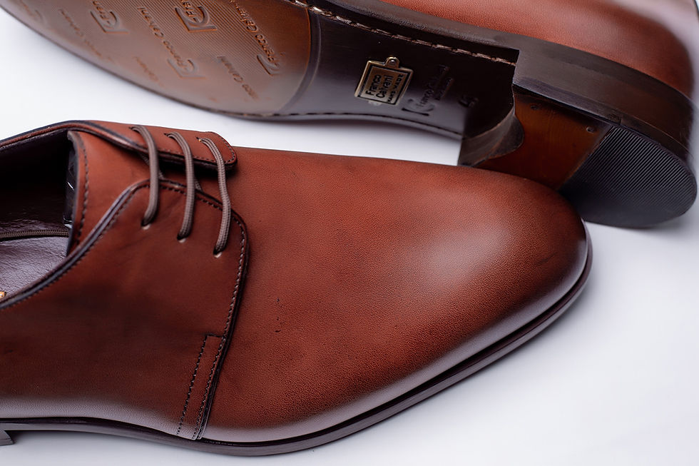 Miniature : Soulier Marron-clair avec lacet pour Homme pas cher Abidjan