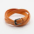 Ceinture en cuir femme S orange Abidjan