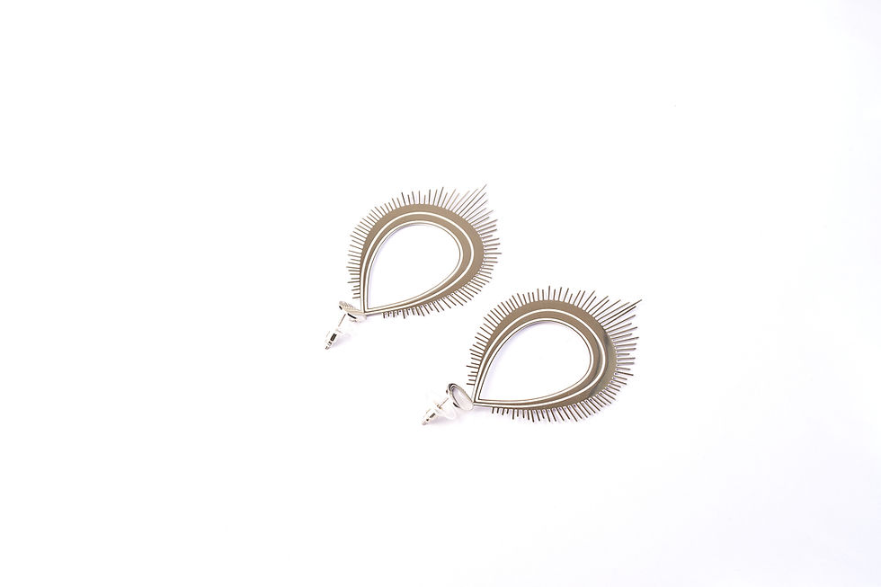 Miniature : Boucles d'oreilles emmaillé