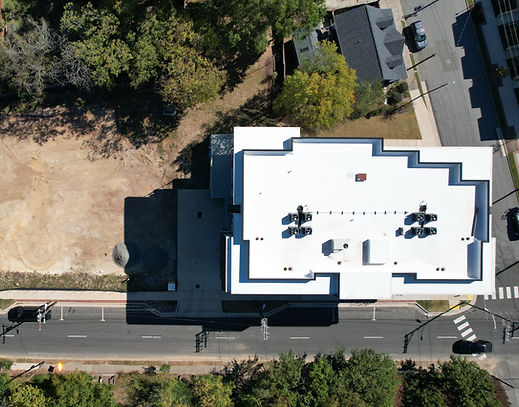 Aerial view of The Willows in Durham, NC