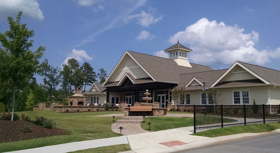 A picture of a building at Del Webb.