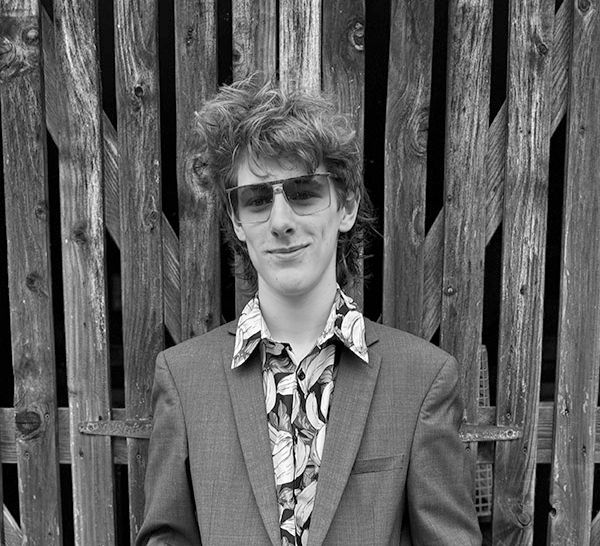 Finn Middleton, part of the Lush Studio creative team helping on film and photography shoots